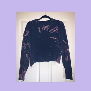 tie dye sweatshirt/sweater